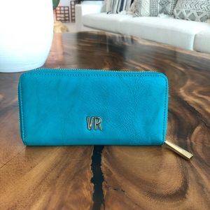 VR Accordion Teal Wallet